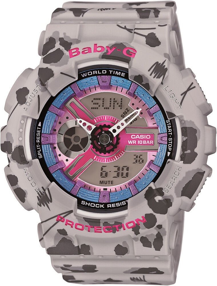 Casio Ba-110Fl-8Adr Baby-G Kadın Kol Saati