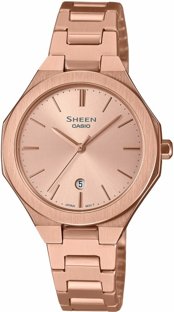 Casio She-4563Pg-4Audf Sheen Kadın Kol Saati
