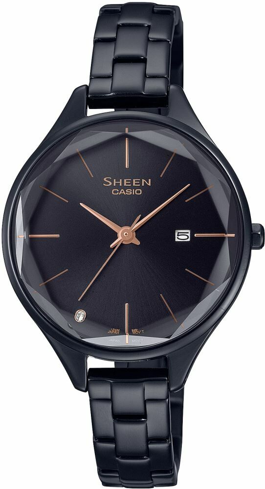 Casio She-4062Bd-1Audf Sheen Kadın Kol Saati