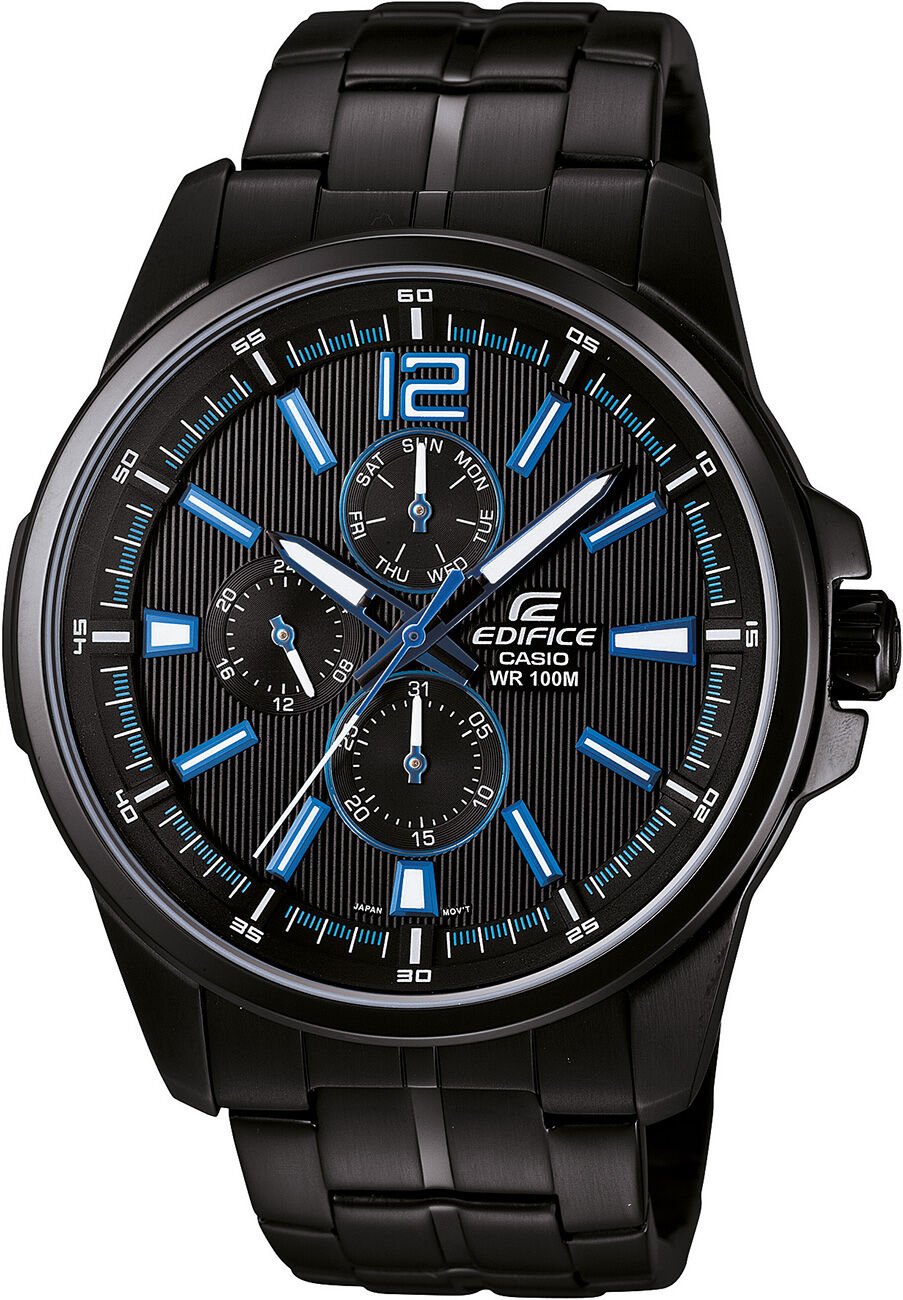 Casio Ef-343Bk-1Avdf Edifice Erkek Kol Saati