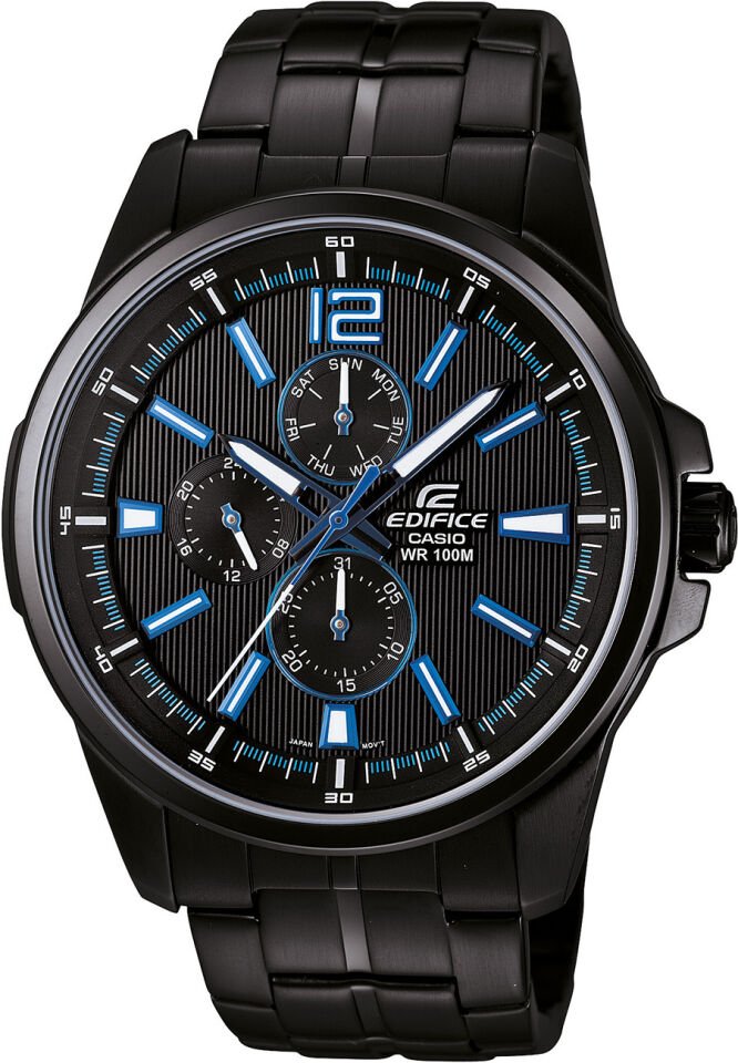 Casio Ef-343Bk-1Avdf Edifice Erkek Kol Saati