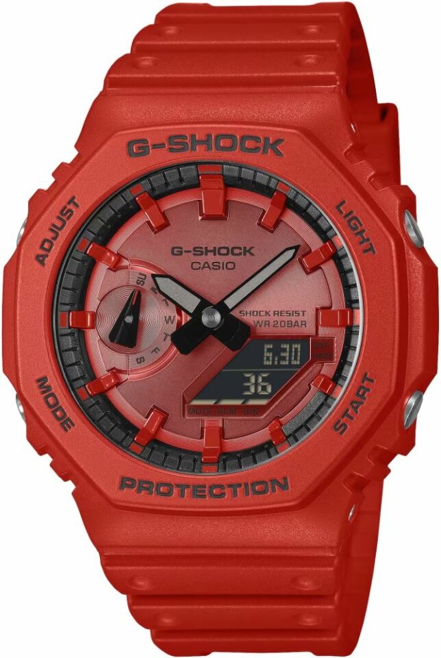 Casio Ga-2100Rbb-4Adr G-Shock Erkek Kol Saati