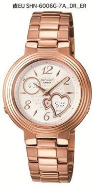 Casio Shn-6006G-7Adr Sheen Kadın Kol Saati