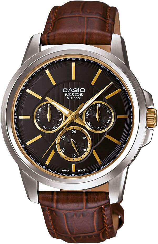 Casio Bem-307Bl-1A2Vdf Beside Erkek Kol Saati