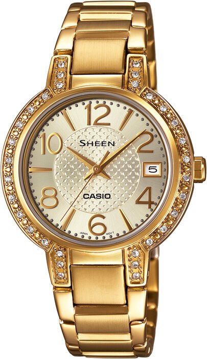 Casio She-4804Gd-9Audr Sheen Kadın Kol Saati