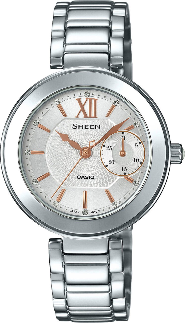 Casio She-3050D-7Audr Sheen Kadın Kol Saati