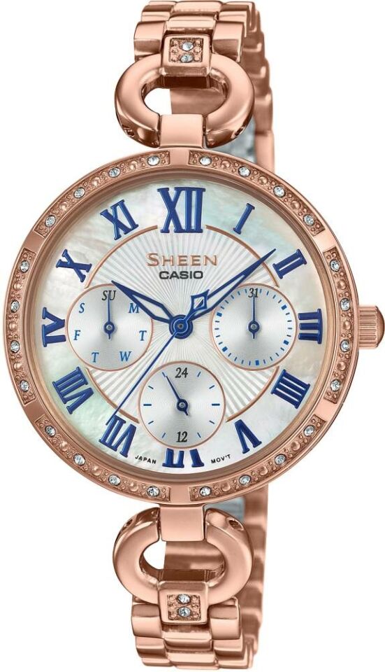 Casio She-3067Pg-7Audf Sheen Kadın Kol Saati