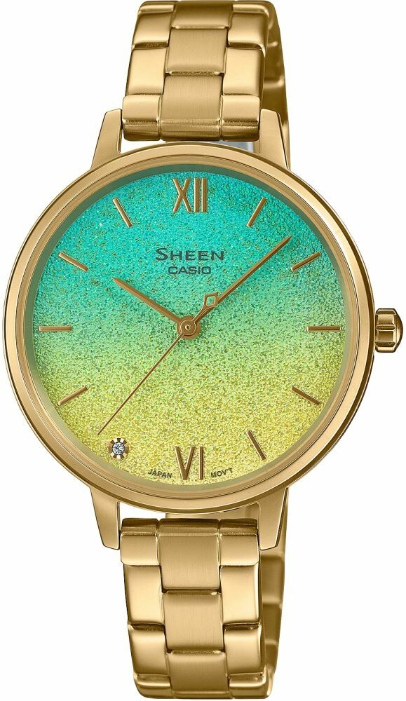 Casio She-4548G-2Audf Sheen Kadın Kol Saati