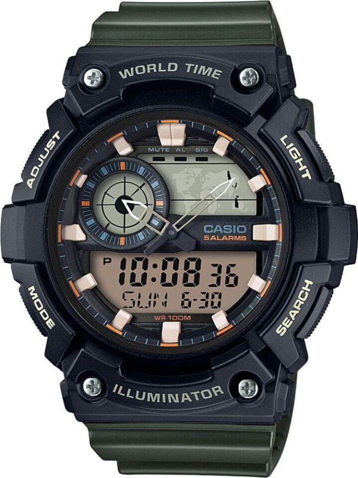 Casio Aeq-200W-3Avdf Digital Erkek Kol Saati