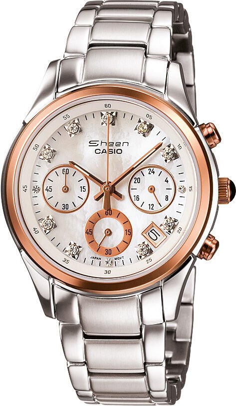 Casio Shn-5003Ps-7Adr Sheen Kadın Kol Saati