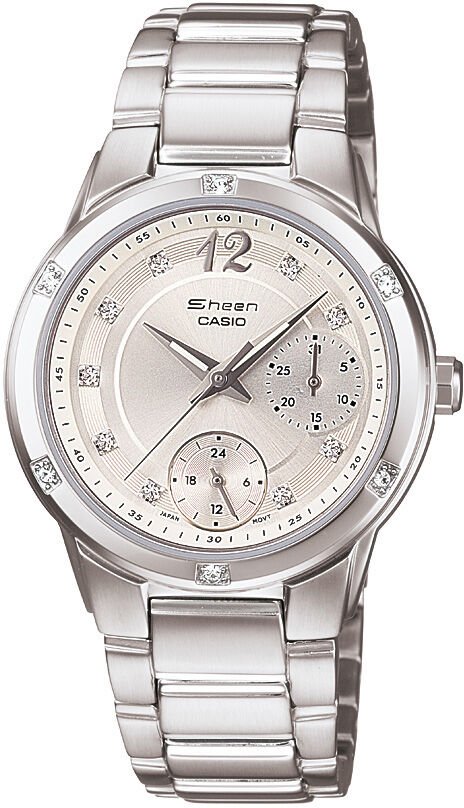 Casio Shn-3017D-7Adr Sheen Kadın Kol Saati