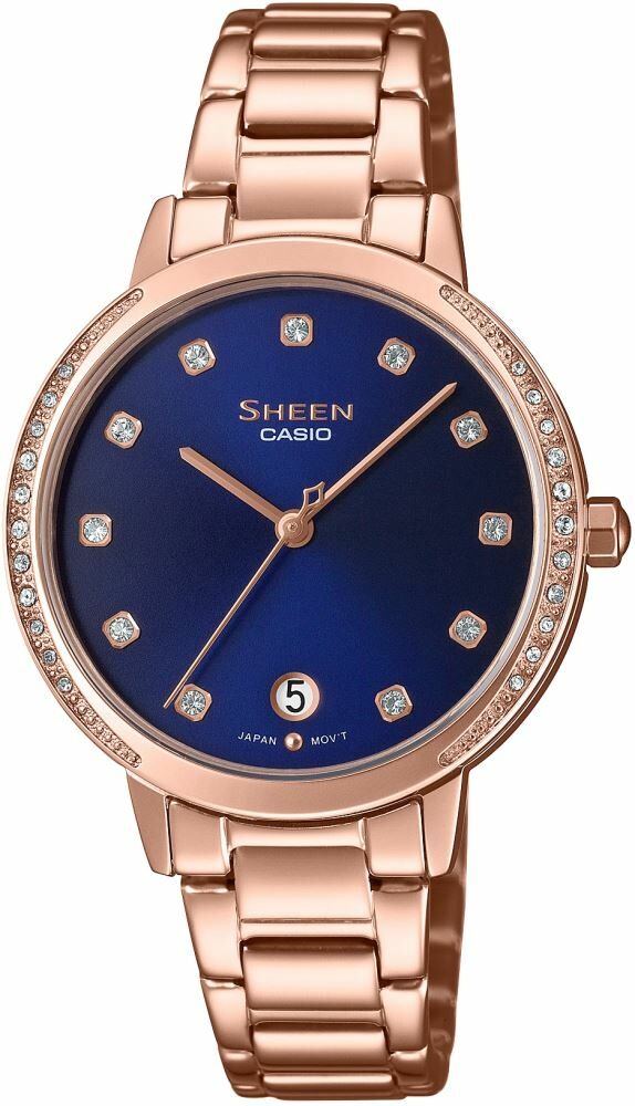 Casio She-4056Pg-2Audf Sheen Kadın Kol Saati