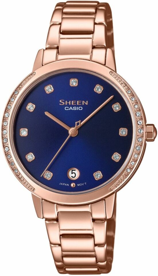 Casio She-4056Pg-2Audf Sheen Kadın Kol Saati