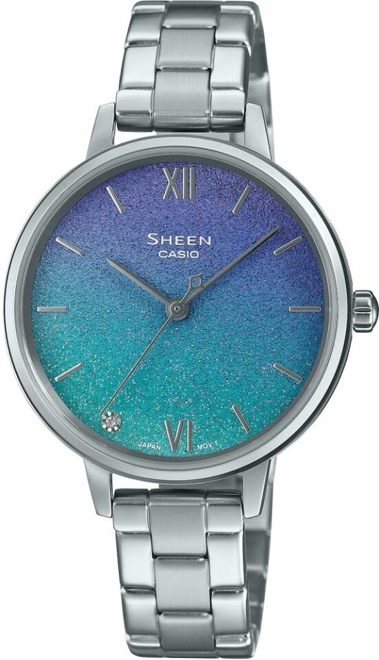 Casio She-4548D-2Audf Sheen Kadın Kol Saati