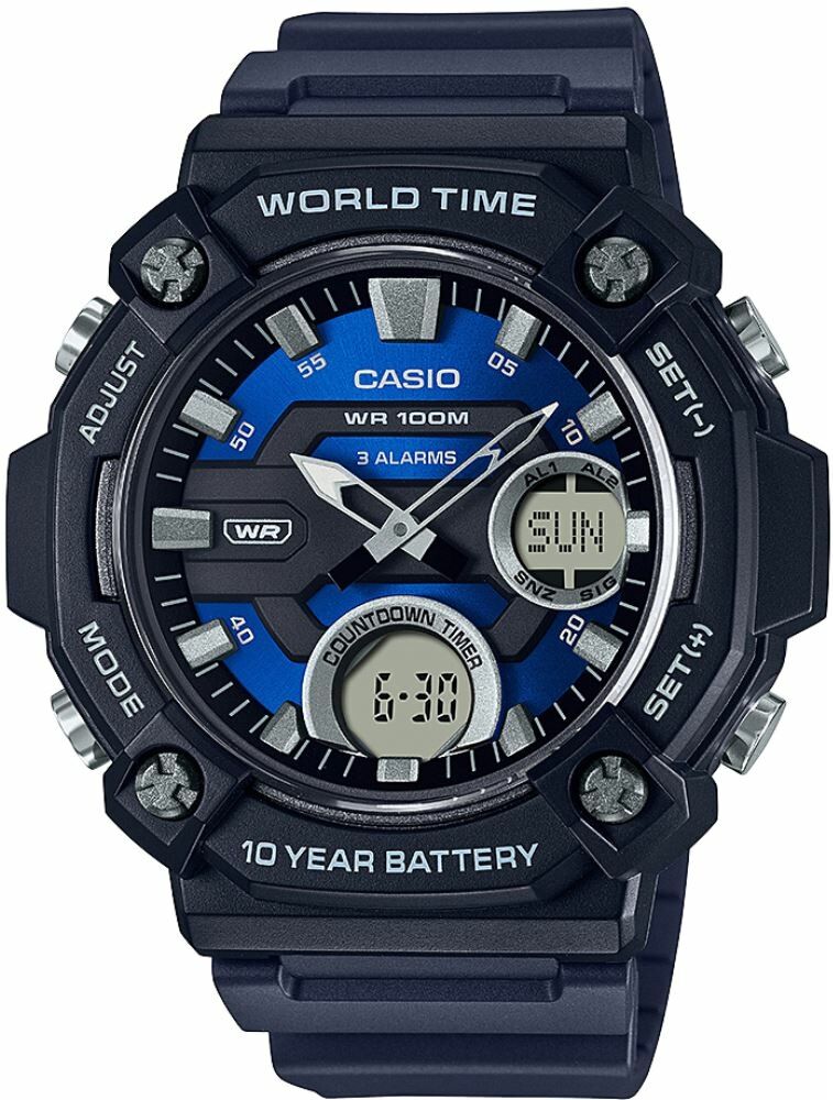Casio Aeq-120W-2Avdf Digital Erkek Kol Saati