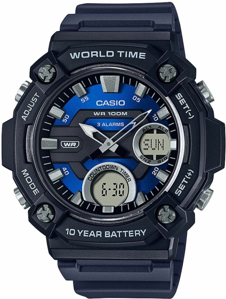 Casio Aeq-120W-2Avdf Digital Erkek Kol Saati