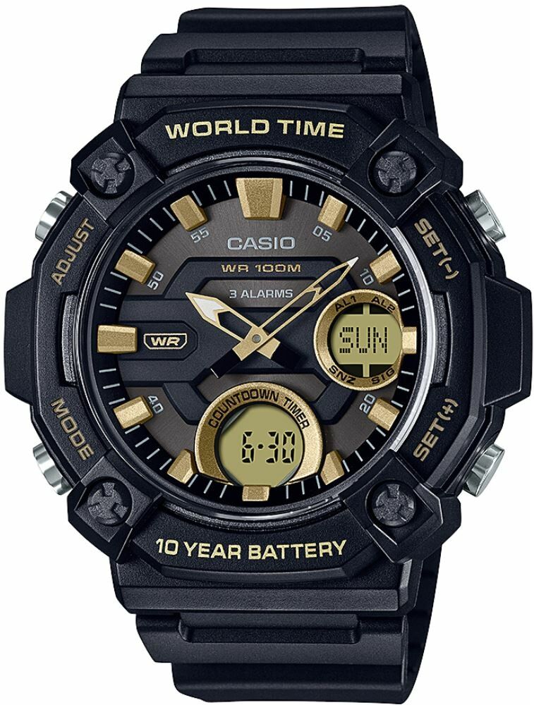 Casio Aeq-120W-9Avdf Digital Erkek Kol Saati