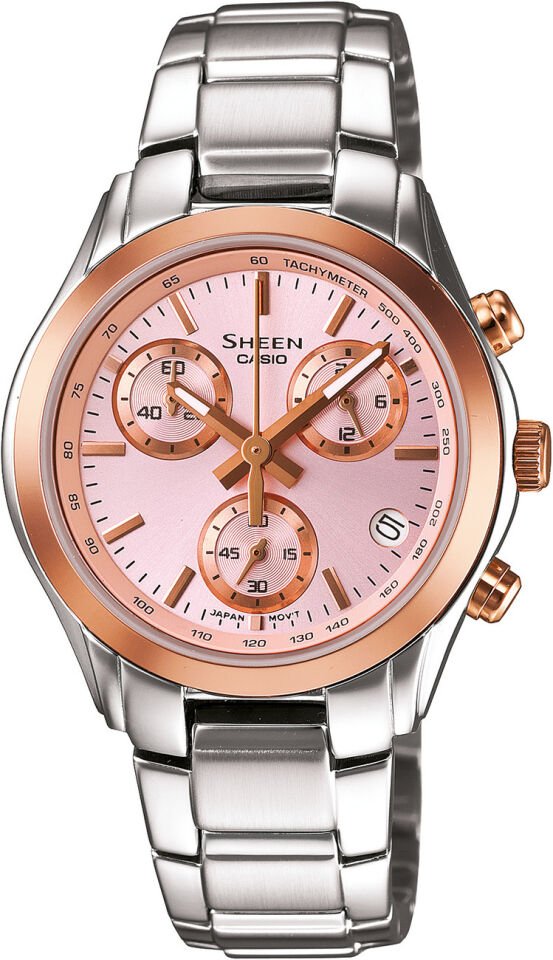 Casio Shn-5000Sg-4Adr Sheen Kadın Kol Saati