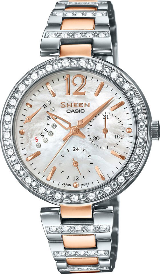 Casio She-3043Sg-7Audr Sheen Kadın Kol Saati