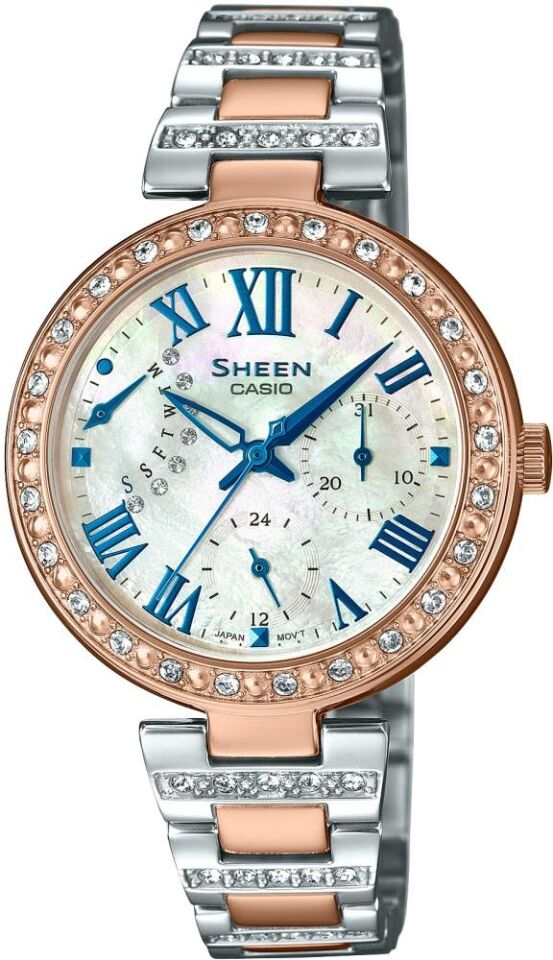 Casio She-3043Spg-7Audr Sheen Kadın Kol Saati