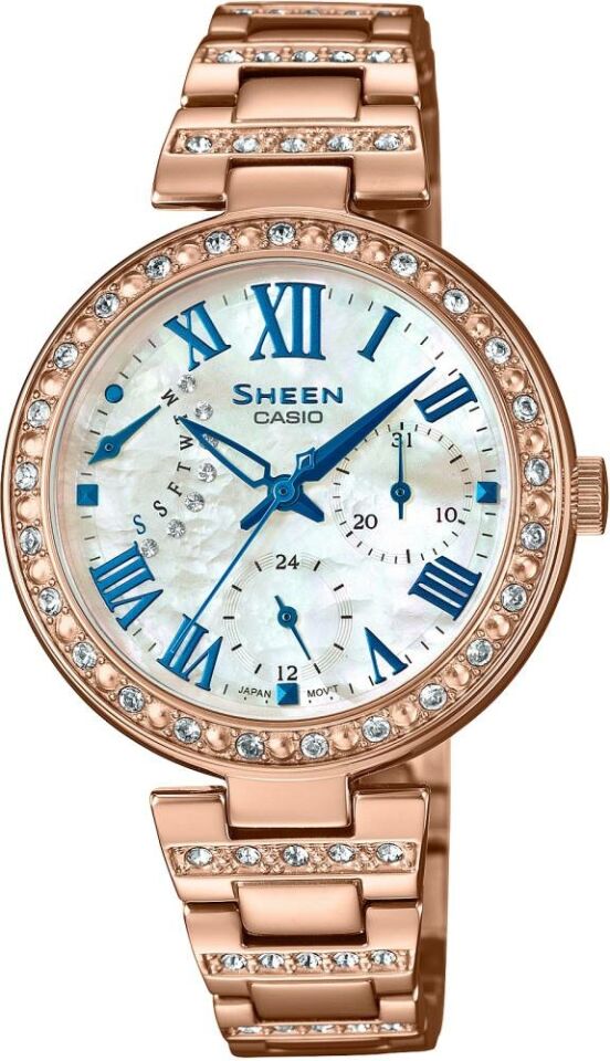 Casio She-3043Bpg-7Audr Sheen Kadın Kol Saati