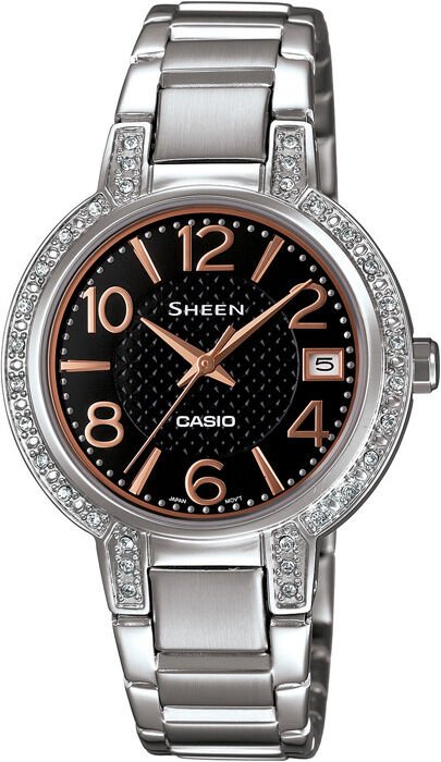Casio She-4804D-1Audr Sheen Kadın Kol Saati