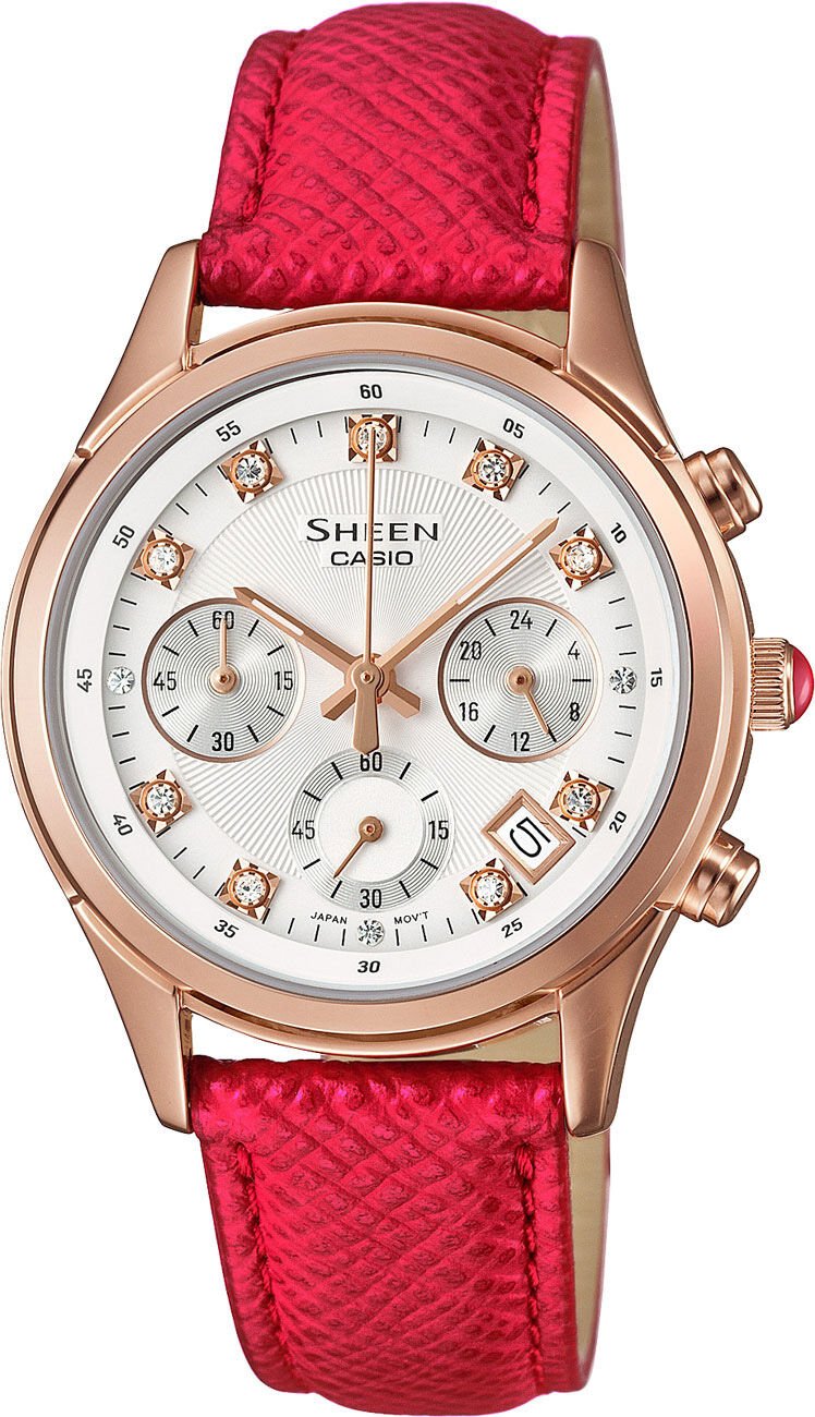 Casio She-5023Gl-7Budr Sheen Kadın Kol Saati