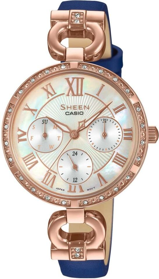 Casio She-3067Pgl-7Audf Sheen Kadın Kol Saati