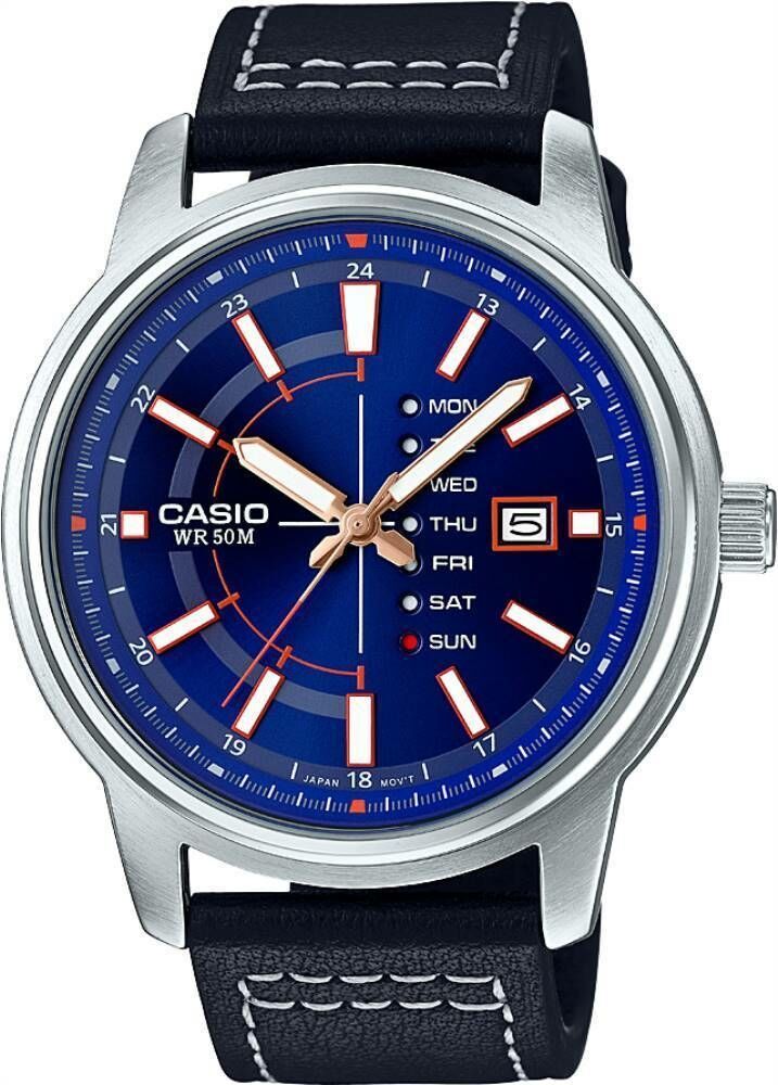Casio Mtp-E128L-2A1Vdf Analog Erkek Kol Saati