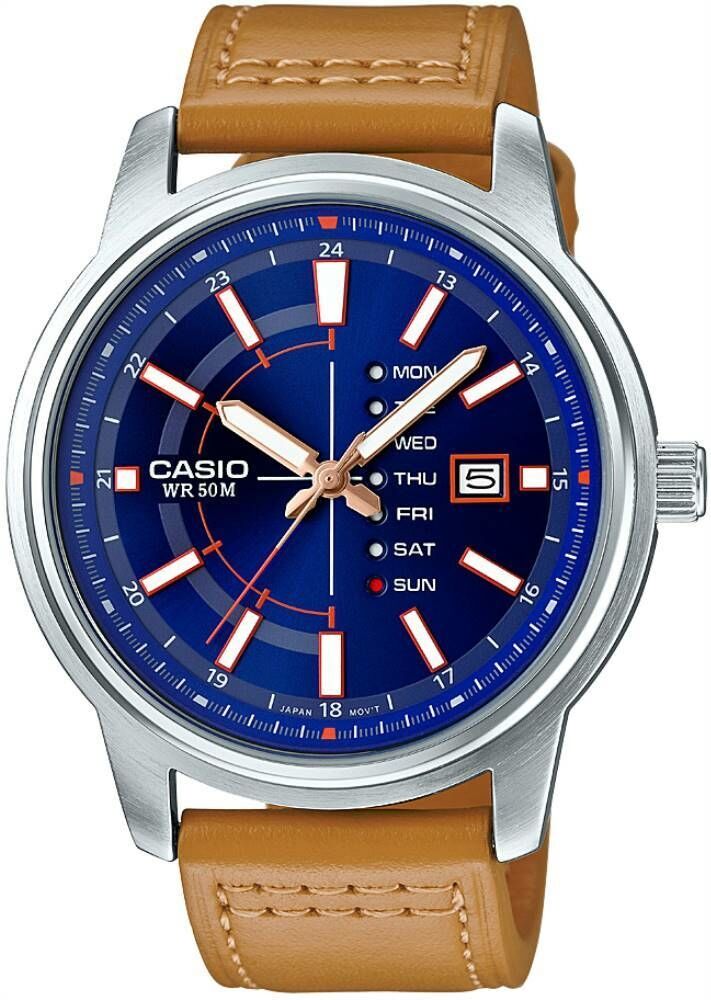 Casio Mtp-E128L-2A2Vdf Analog Erkek Kol Saati
