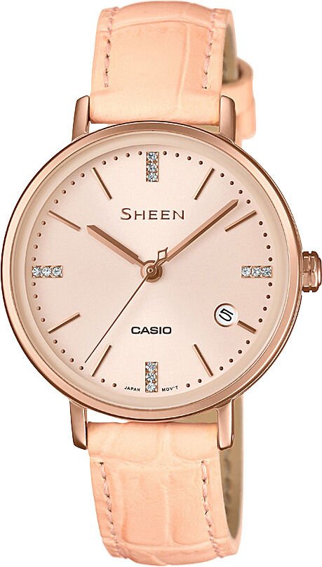Casio She-4048Pgl-9Audr Sheen Kadın Kol Saati