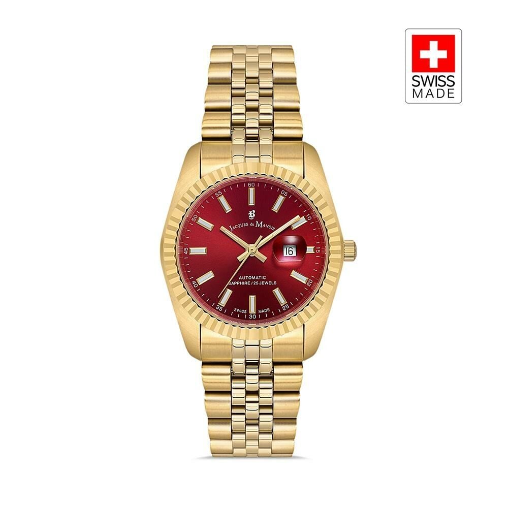 Inspıratıon JWL04121 (Sellita Sw100, 25 Jewels Otomatik Mekanizmalı, Swiss Made) Kadın Kol Saati