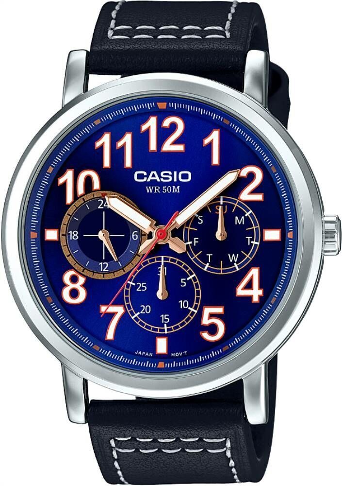 Casio Mtp-E309L-2B1Vdf Analog Erkek Kol Saati