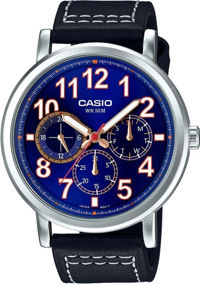Casio Mtp-E309L-2B1Vdf Analog Erkek Kol Saati