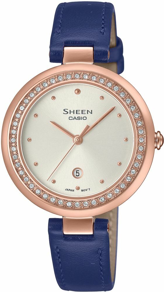 Casio She-4556Pgl-7Audf Sheen Kadın Kol Saati