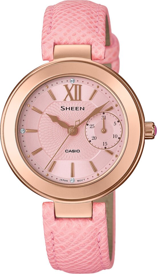 Casio She-3051Pgl-4Audr Sheen Kadın Kol Saati