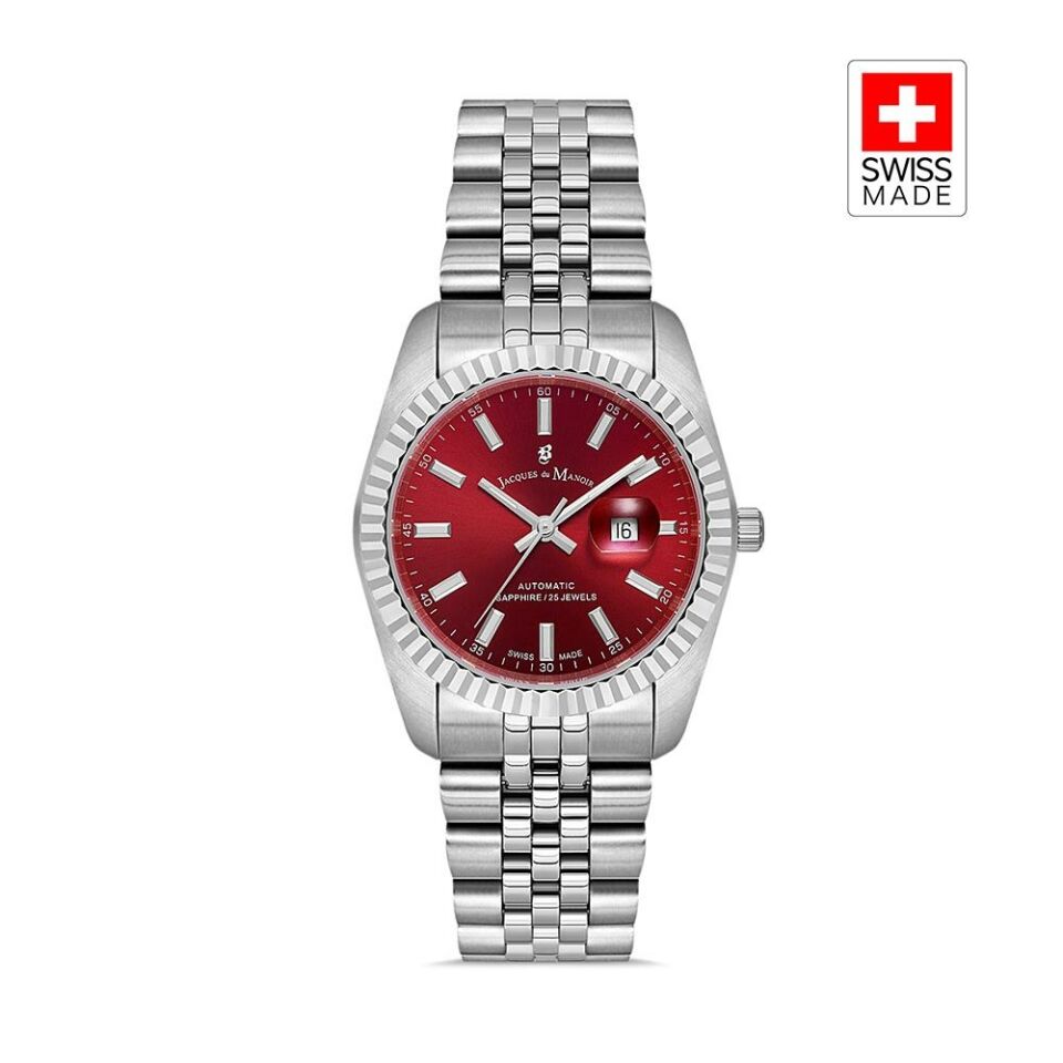 Inspıratıon JWL04124 (Sellita Sw100, 25 Jewels Otomatik Mekanizmalı, Swiss Made) Kadın Kol Saati