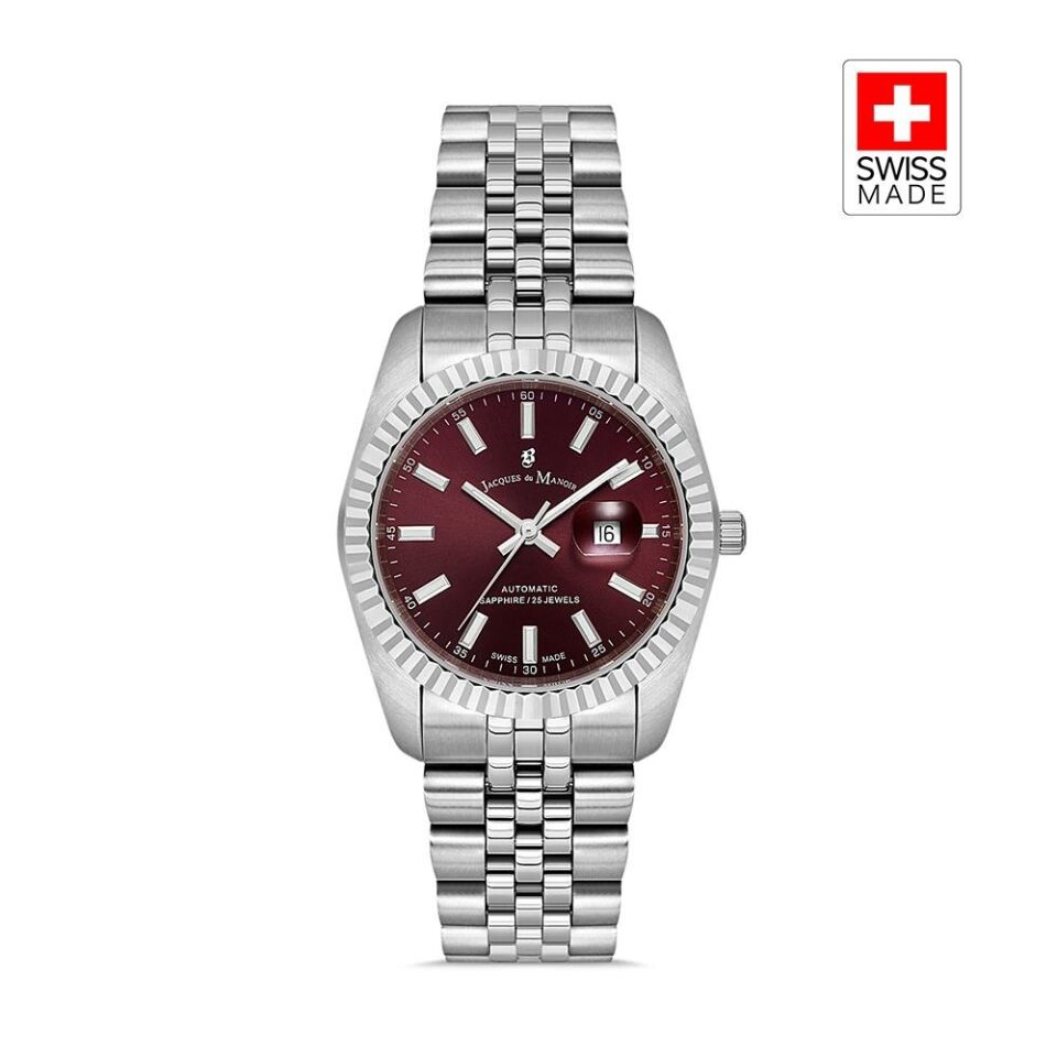 Inspıratıon JWL04125 (Sellita Sw100, 25 Jewels Otomatik Mekanizmalı, Swiss Made) Kadın Kol Saati