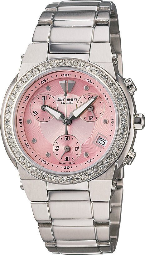Casio Shn-5500D-4Adr Sheen Kadın Kol Saati