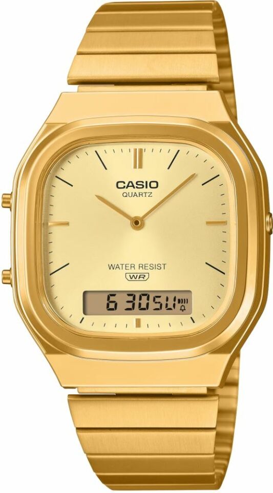Casio Aq-240Eg-9Adf Analog Digital Unisex Kol Saati