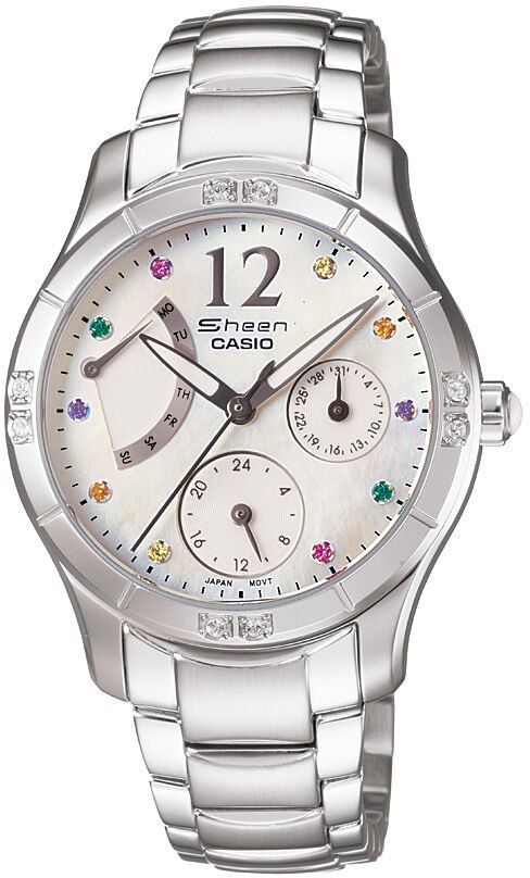 Casio Shn-3016Dp-7Adr Sheen Kadın Kol Saati