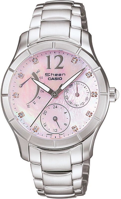 Casio Shn-3014Dp-4Adr Sheen Kadın Kol Saati