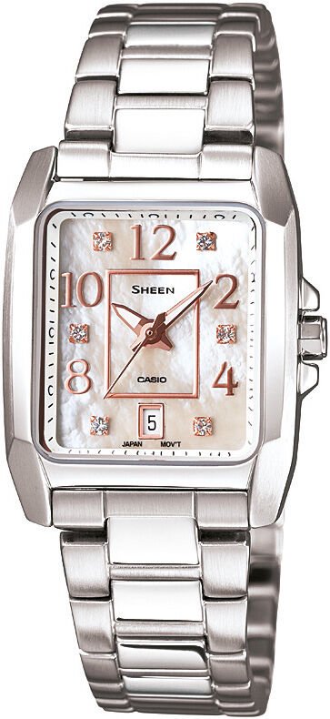 Casio She-4023Dp-7Adr Sheen Kadın Kol Saati