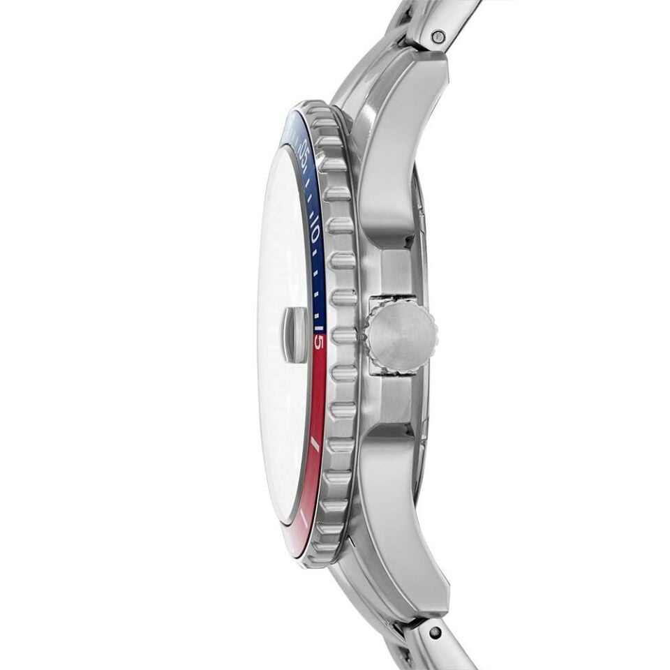Fossil FFS5657 Quartz Çelik Gri Siyah Kadran 42 Mm Erkek Kol Saati