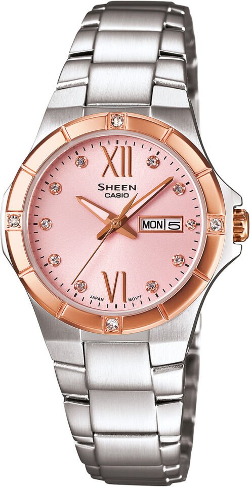 Casio She-4022Sg-4Adr Sheen Kadın Kol Saati