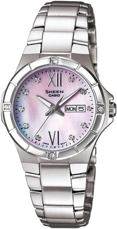 Casio She-4022D-4Adr Sheen Kadın Kol Saati
