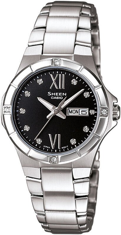 Casio She-4022D-1Adr Sheen Kadın Kol Saati