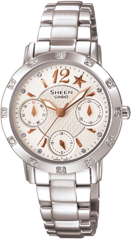 Casio Shn-3020D-7Adr Sheen Kadın Kol Saati