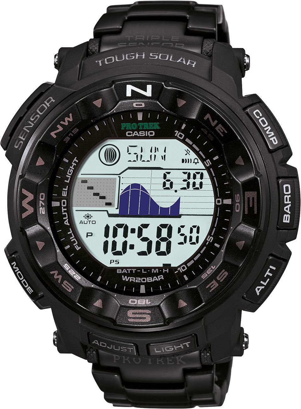 Casio Prg-250Bd-1Dr Pro-Trek Erkek Kol Saati