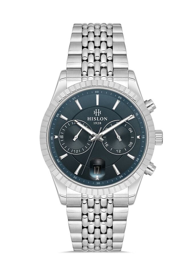 Hislon Men's Date DT145S-11SSS
